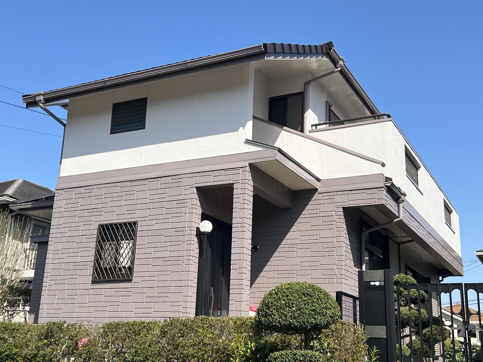 筑紫野市の外壁塗装、アフター（施工後）
