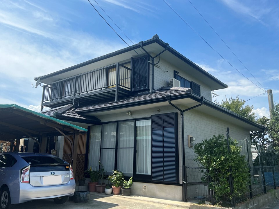 大川市の外壁塗装、アフター（施工後）