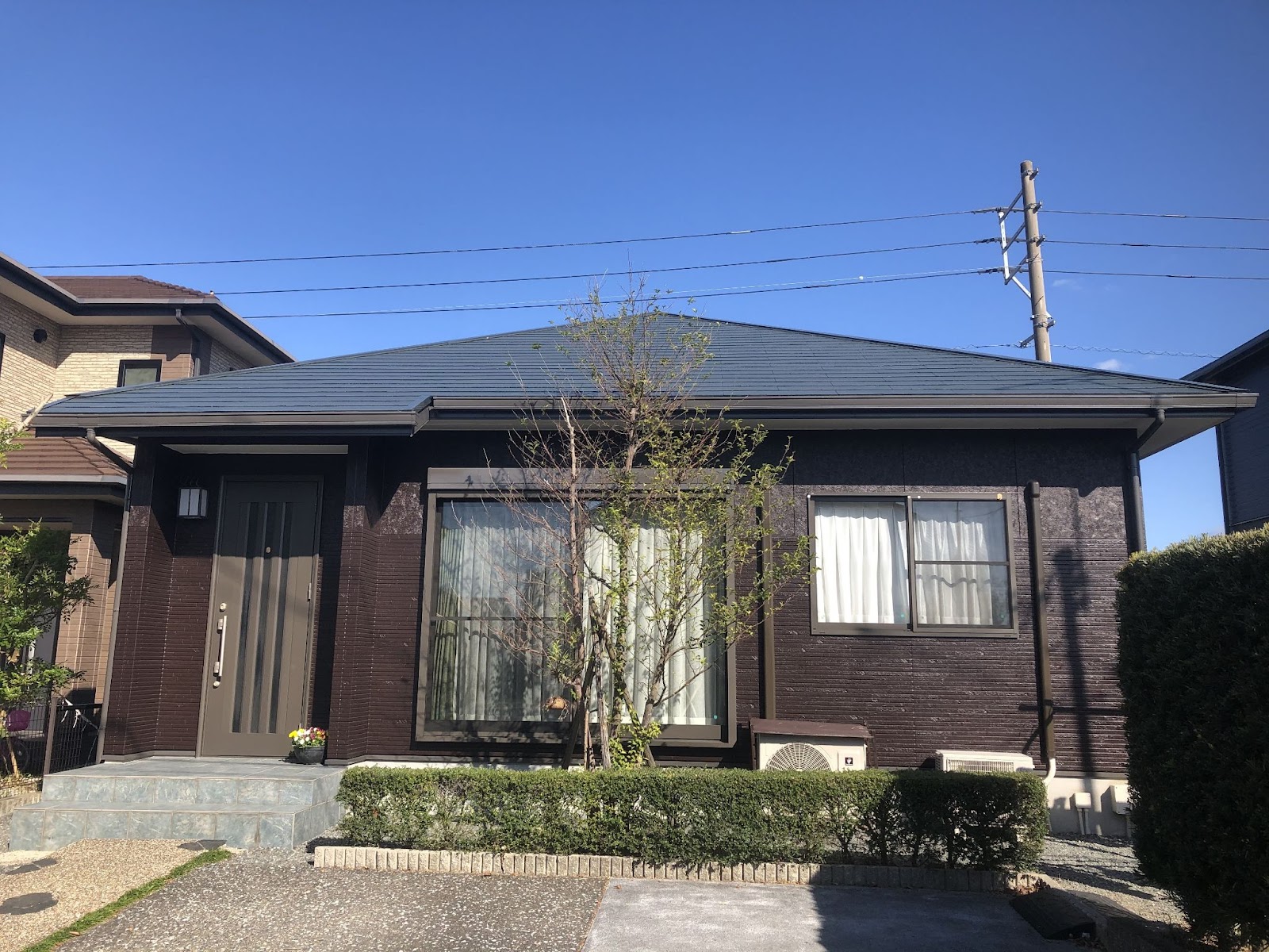 筑前町の外壁塗装、アフター(施工後)
